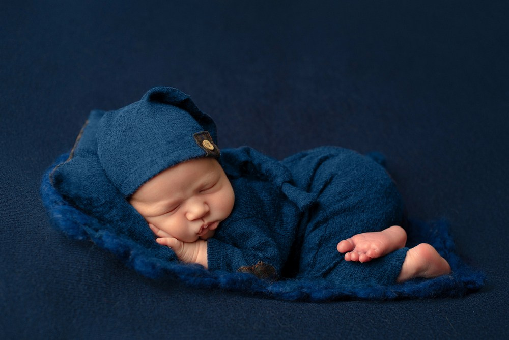Sesja noworodkowa dla chłopca w Trójmieście - Natalia Lucko