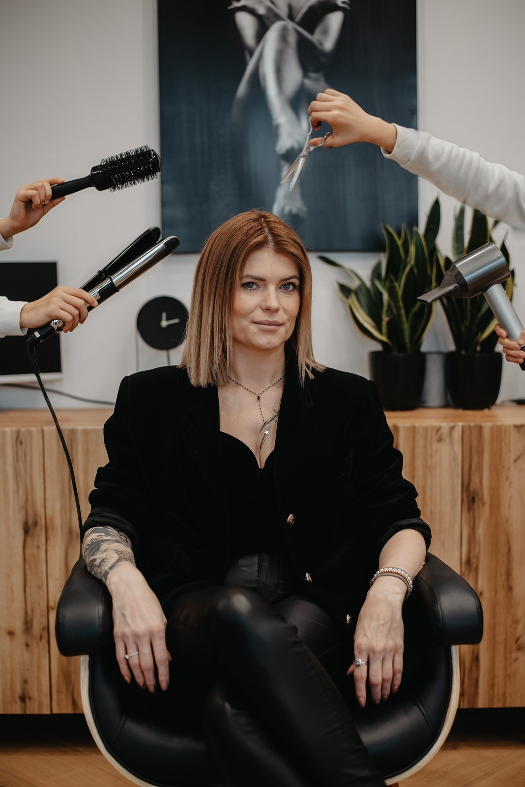 Sesja wizerunkowa Moniki MAGIA CZESANIA. Dominika Strachacka Fotografia | Fotograf ślubny i rodzinny Opole Lubelskie Lublin