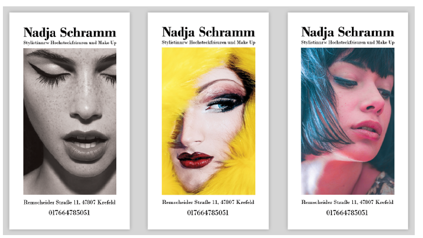 Визитки. Рекламное агентство в Германии