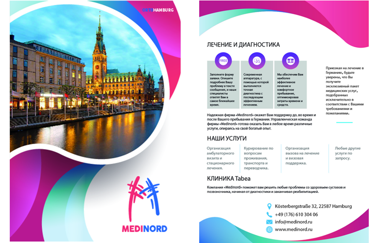 Флаеры. Рекламное агентство в Германии