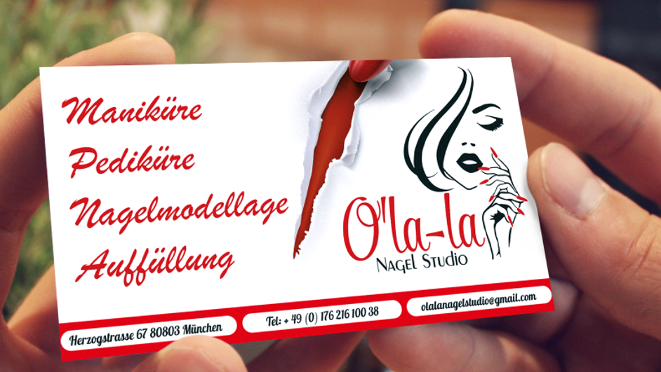 Визитки. Рекламное агентство в Германии