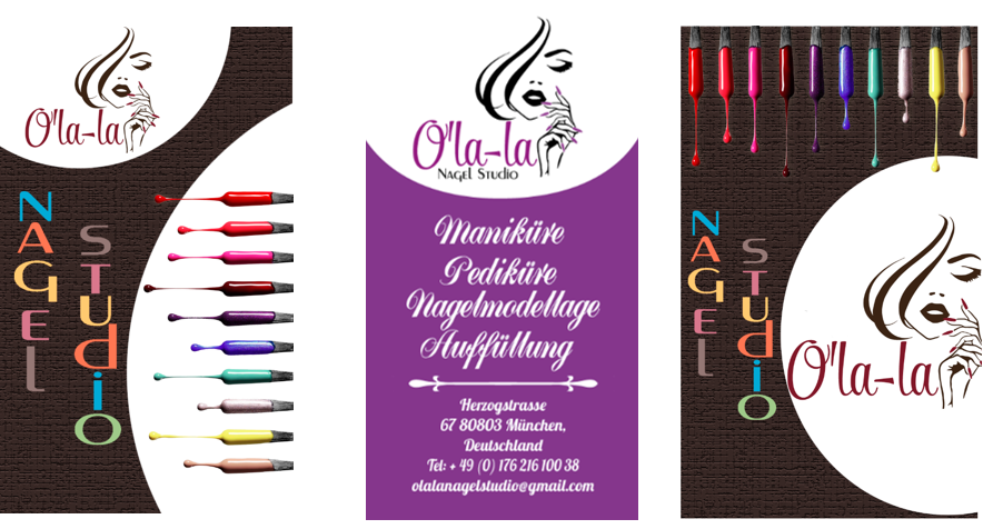 Визитки. Рекламное агентство в Германии