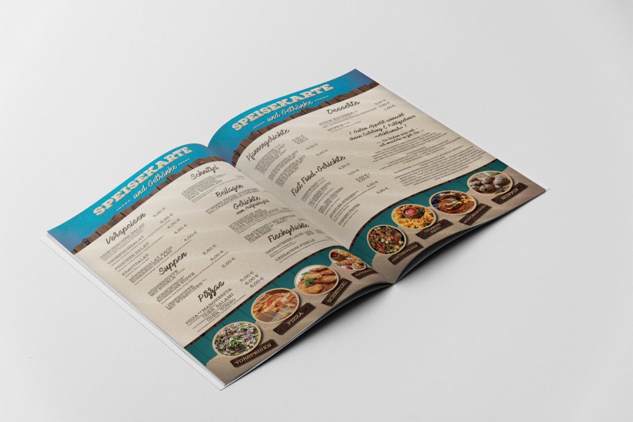 Меню. Рекламное агентство в Германии