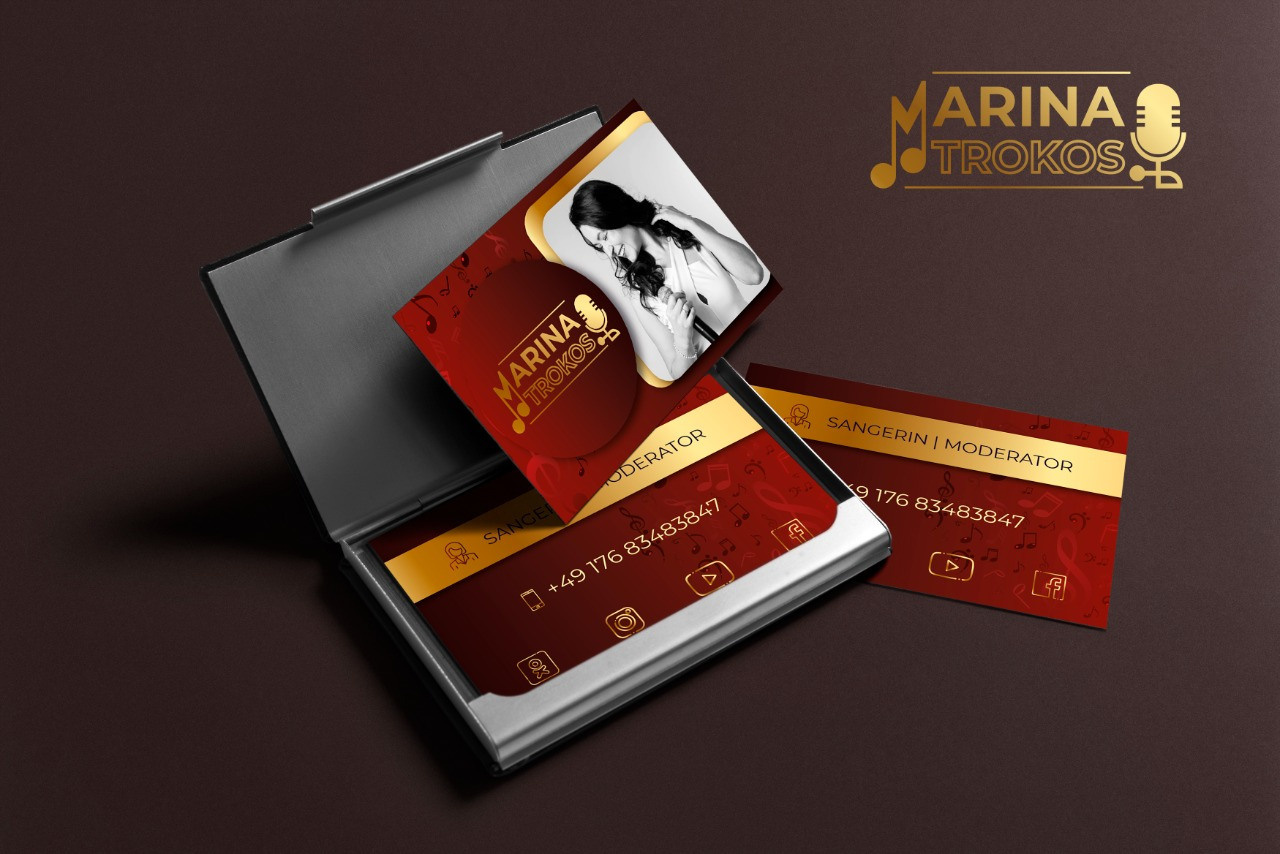 Визитки. Рекламное агентство в Германии