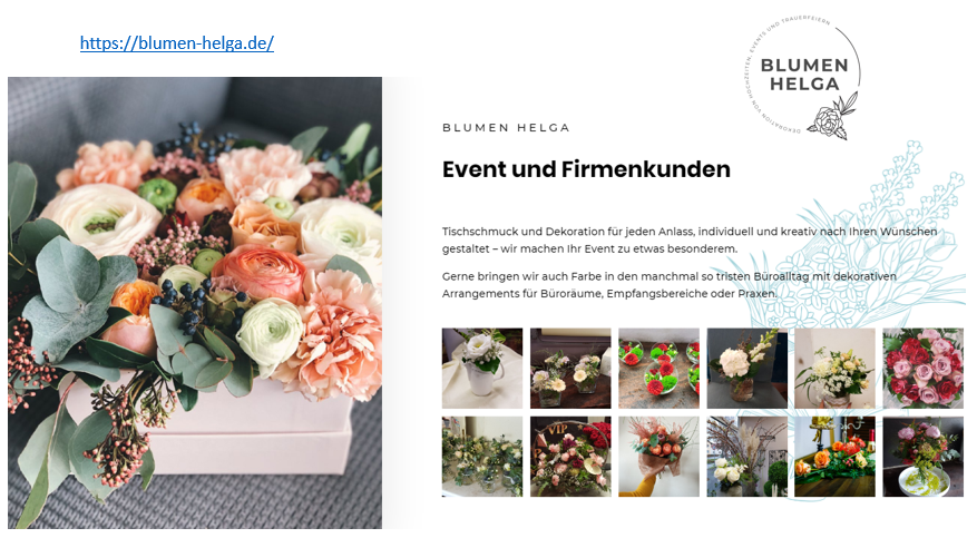 Примеры. Рекламное агентство в Германии