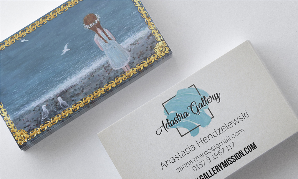 Визитки. Рекламное агентство в Германии