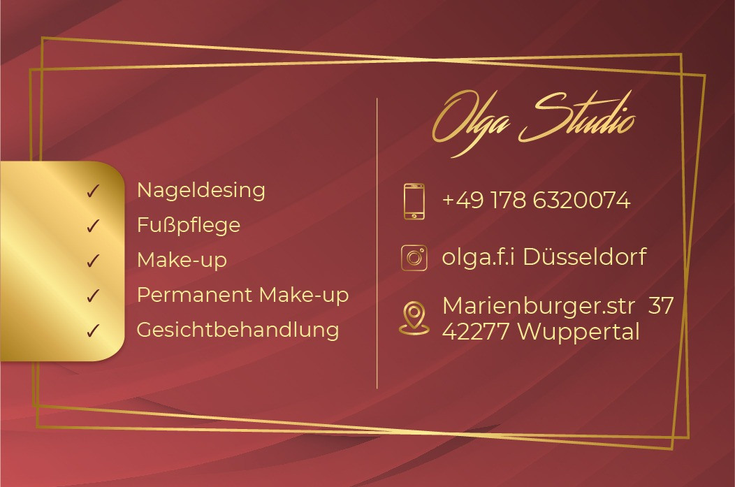 Визитки. Рекламное агентство в Германии