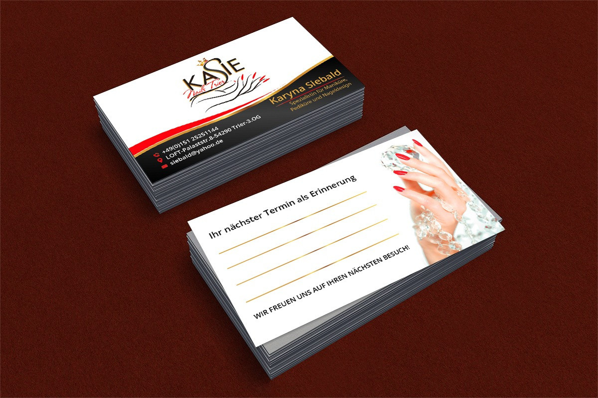 Визитки. Рекламное агентство в Германии