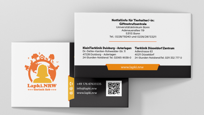 Визитки. Рекламное агентство в Германии