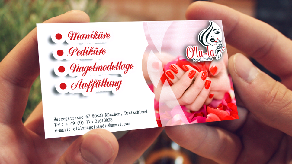 Визитки. Рекламное агентство в Германии