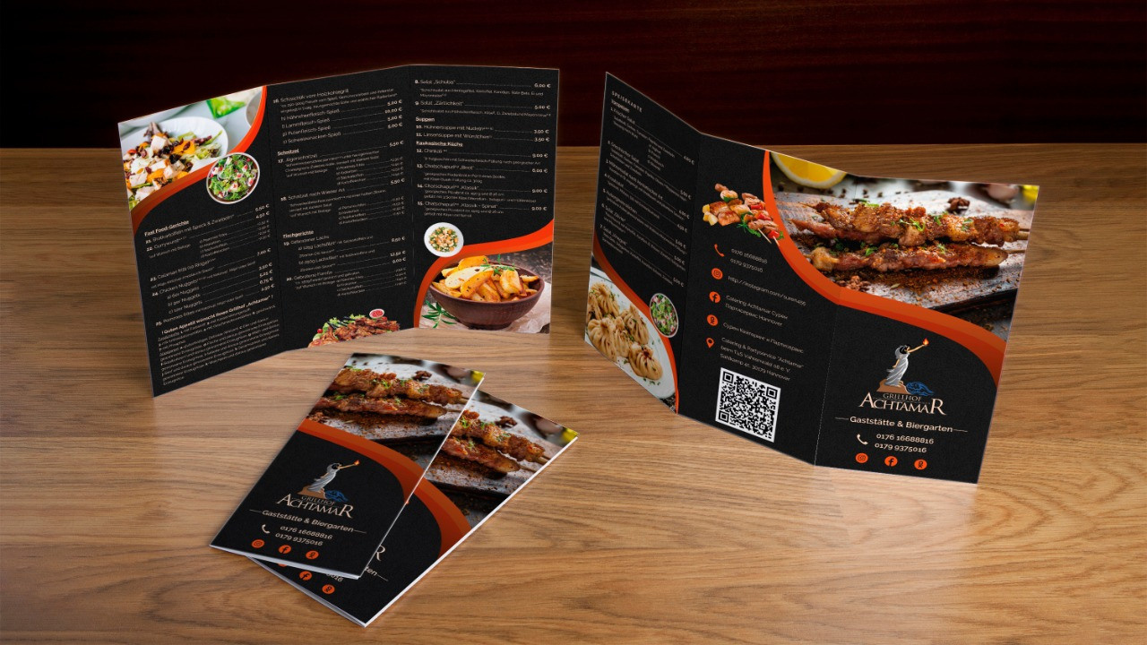Меню. Рекламное агентство в Германии