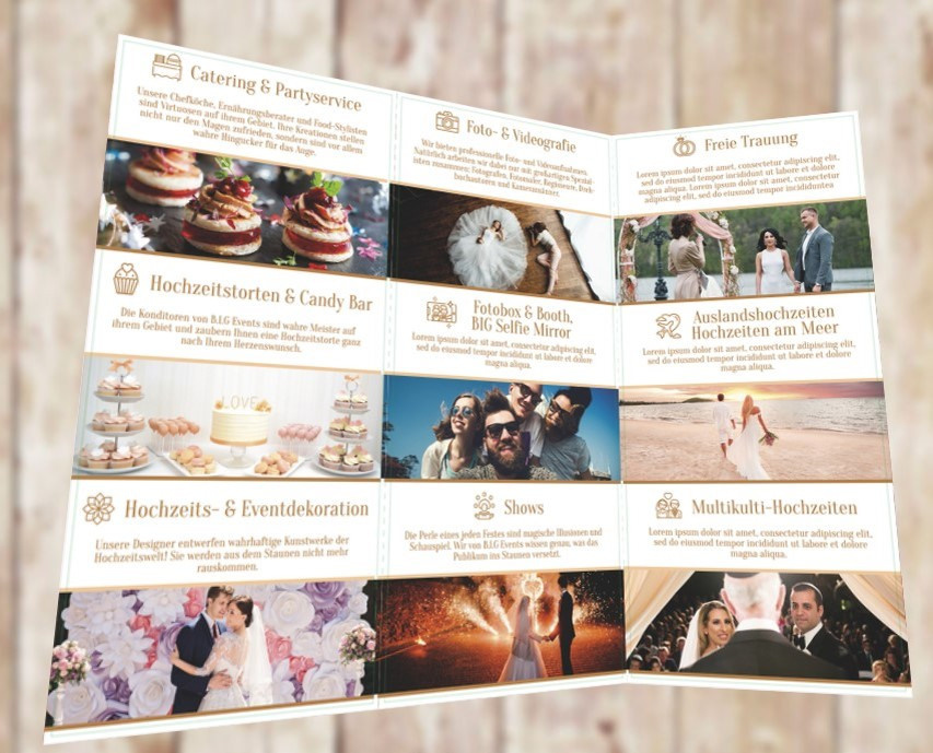 Буклеты. Брошюры. Каталоги. Рекламное агентство в Германии
