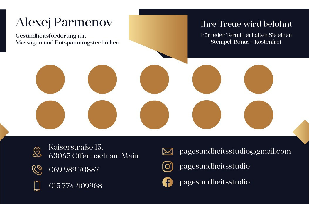 Визитки. Рекламное агентство в Германии