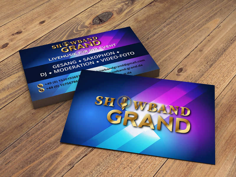 Визитки. Рекламное агентство в Германии