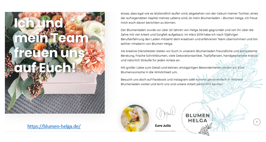 Примеры. Рекламное агентство в Германии