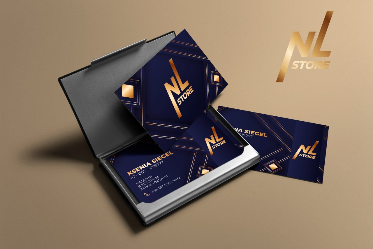 Визитки. Рекламное агентство в Германии