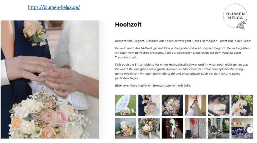 Примеры. Рекламное агентство в Германии