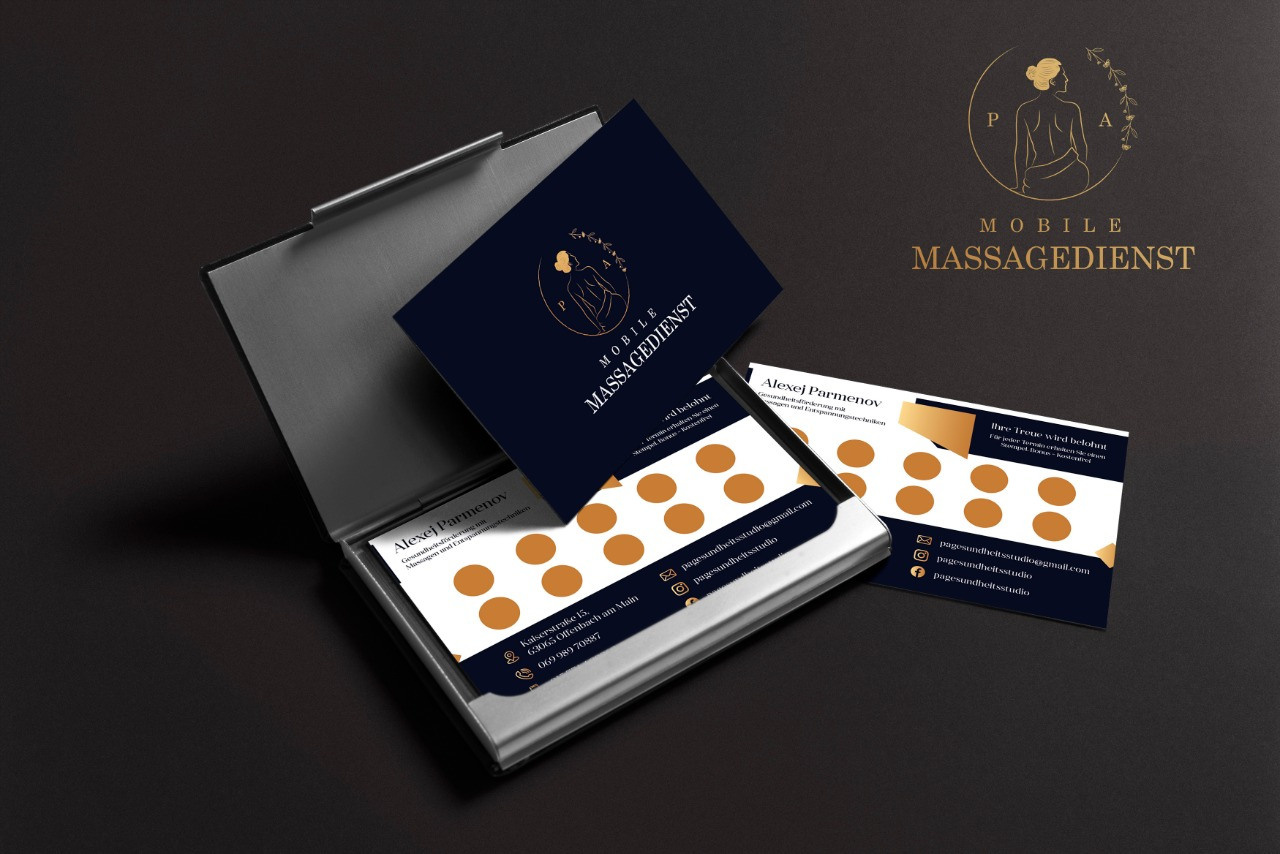 Визитки. Рекламное агентство в Германии