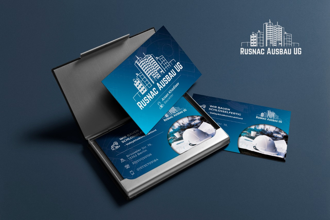 Визитки. Рекламное агентство в Германии