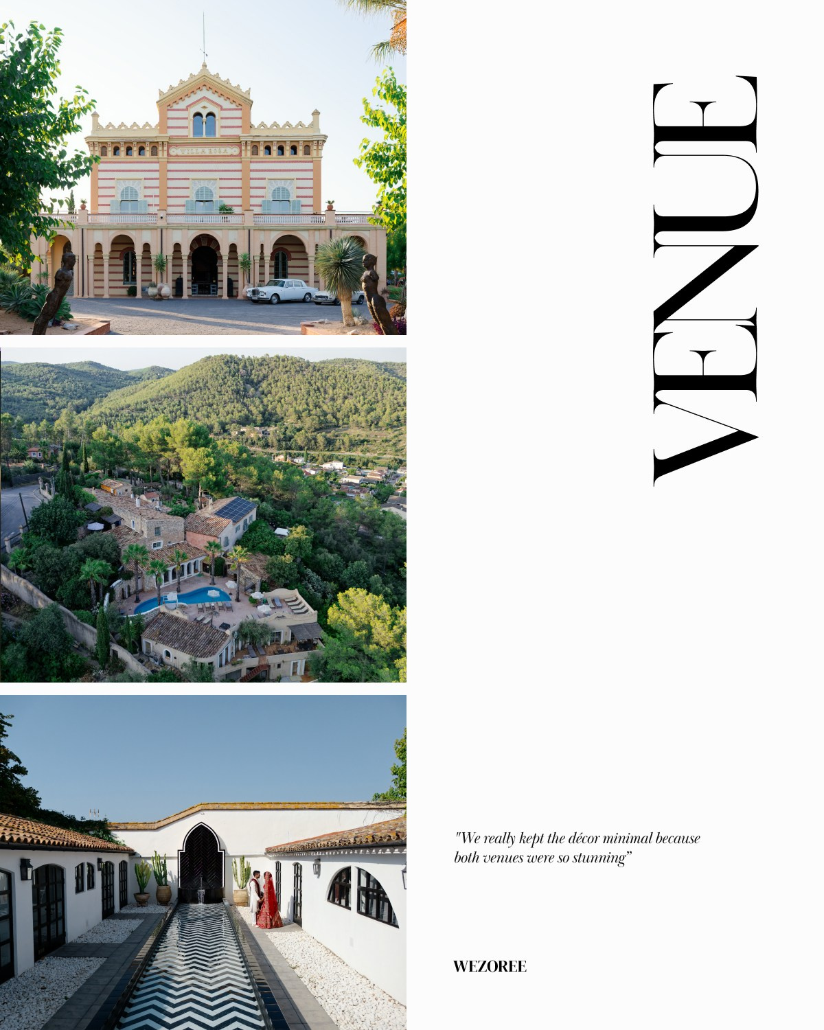 Indian wedding at Gran Villa Rosa, Barcelona