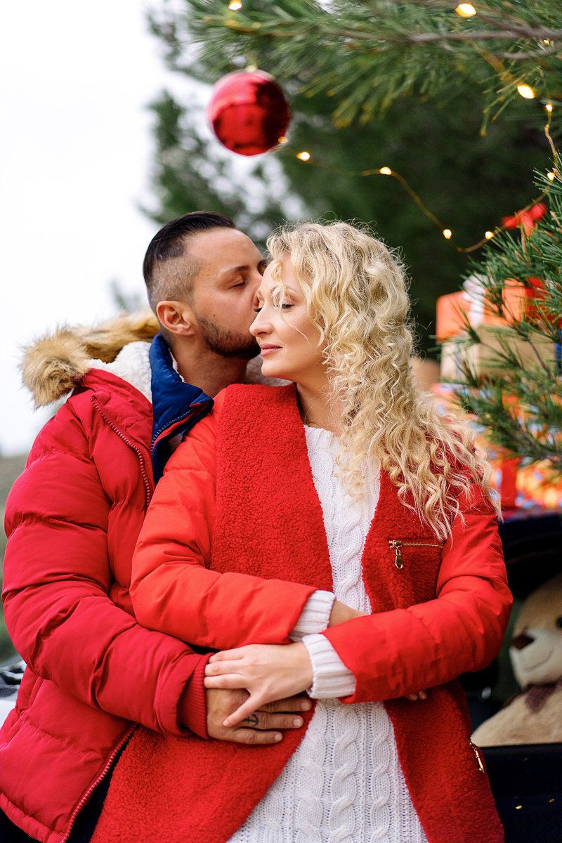 Новогодние фотосессии на пляже в Испании. Фотограф и визажист Анастасия Гусарова