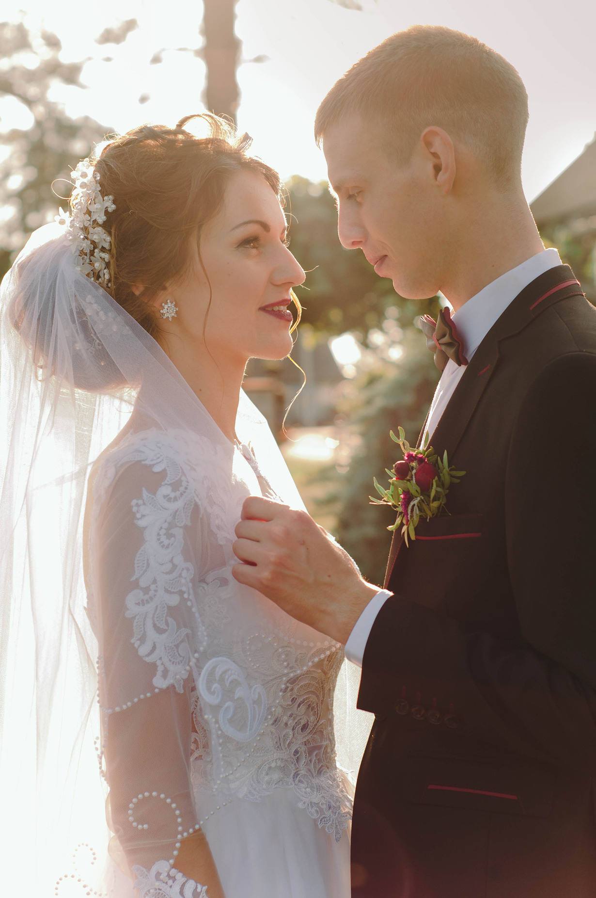 Autumn wedding photoshoot. Фотограф, Руан, Франция