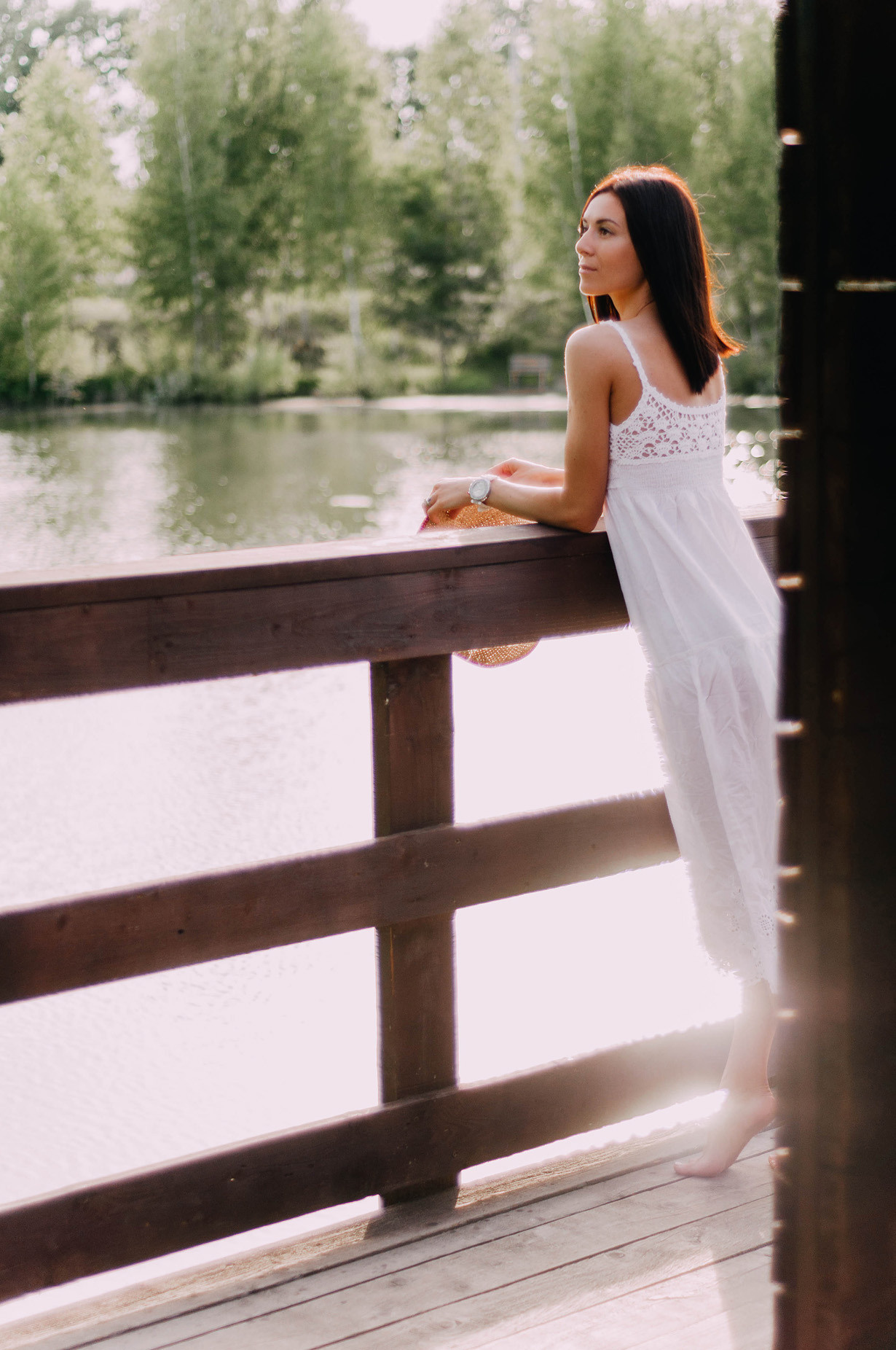Picnic on the river photoshoot with Ira. Photographer Rouen, France