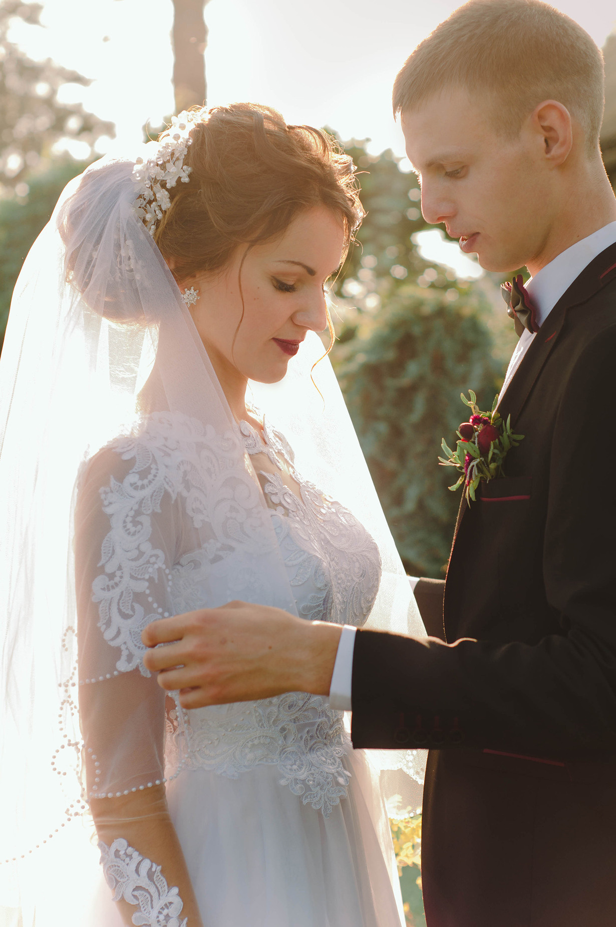 Autumn wedding photoshoot. Фотограф, Руан, Франция