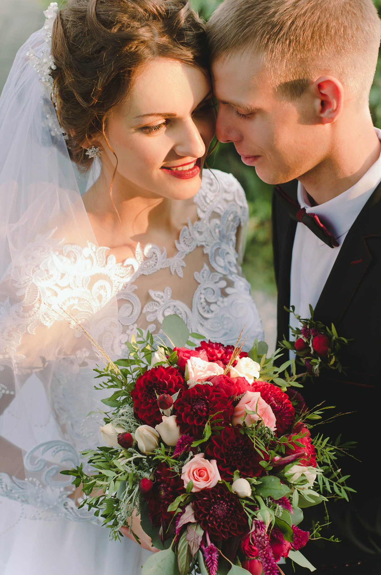 Autumn wedding photoshoot. Фотограф, Руан, Франция