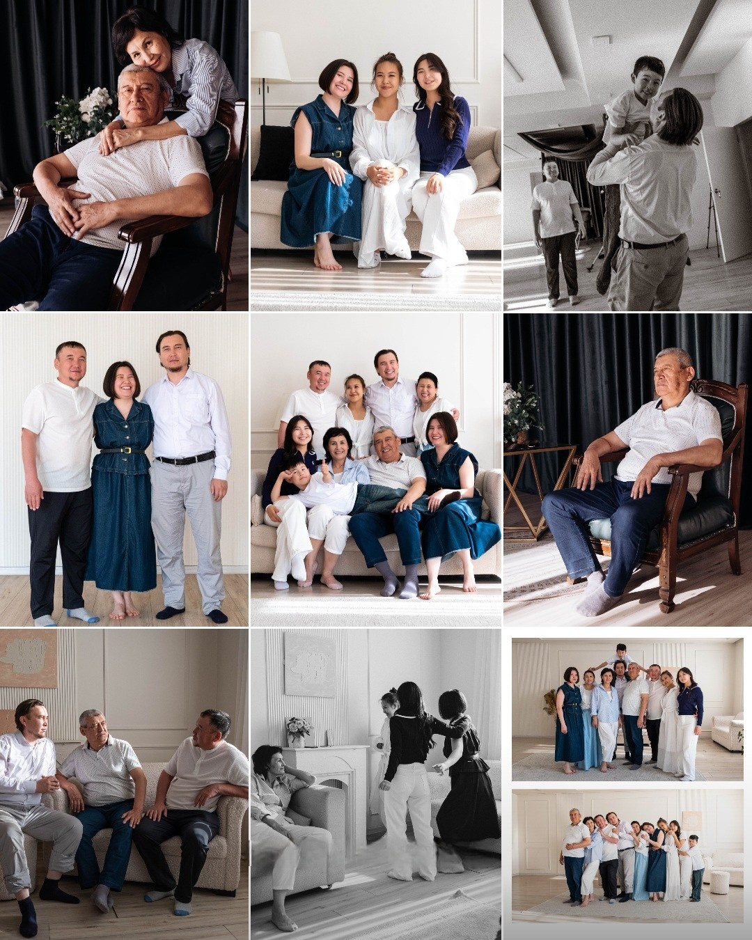 Большая семья. Семейный и детский фотограф Бишкек Элина Суерова