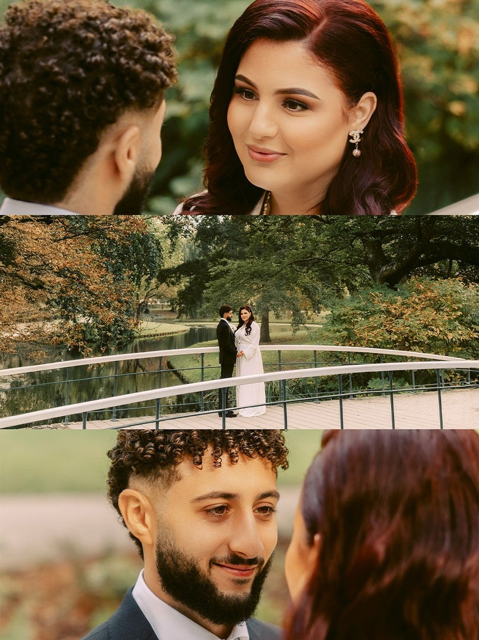 Autumn Wedding Photoshoot in Het Park, Rotterdam. Romantic & Soulful Photography by Natalia Olhova in Rotterdam