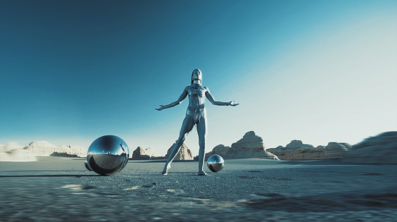 BTS ART PROJECT IN DESERT. Сhillfilms