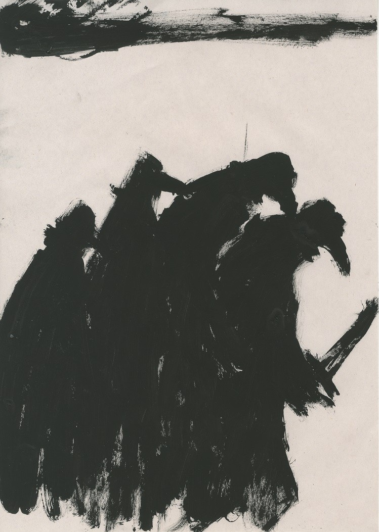 In a sense, I become them and they become me, 2019. Haim Sokol’s artists website