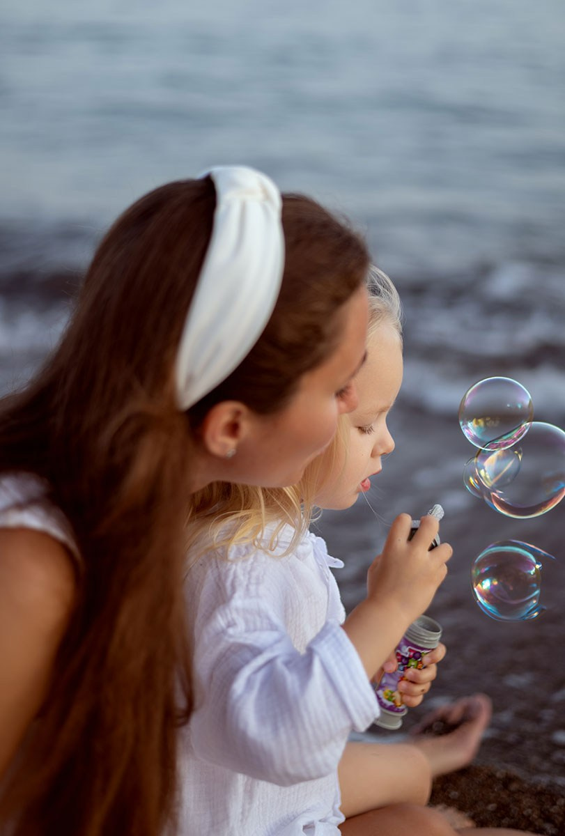 Семейная фотосессия на пляже в Белеке. Фотограф Анталия, Кемер, Белек, Сиде Дарья Кая