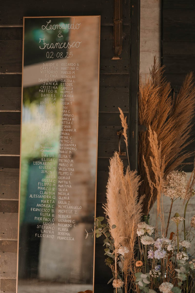Francesco e Leonardo matrimonio presso la tenuta Le Risare Italia. Lorenzo Mazzega Wedding | Fotografo Matrimonio Milano | Reportage