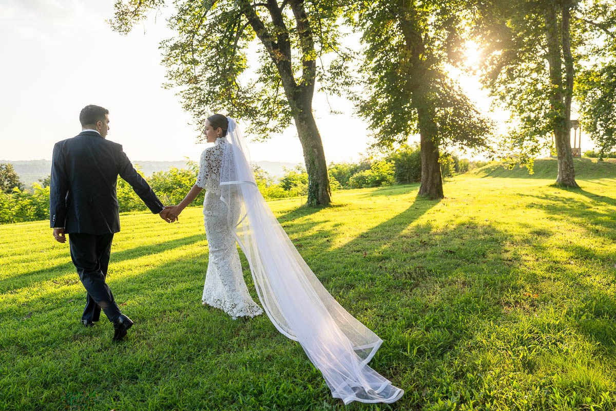 foto degli sposi - fotografo di matrimonio - Milano - Lorenzo Mazzega Wedding - Villa Caproni