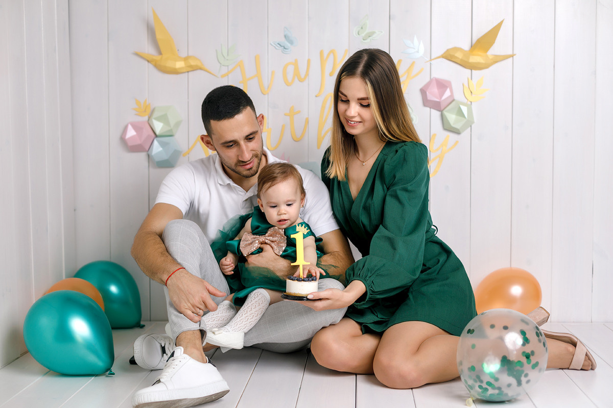 Первый годик Мишель. Наталья Розман детский и семейные фотограф в Израиле, Ашкелон