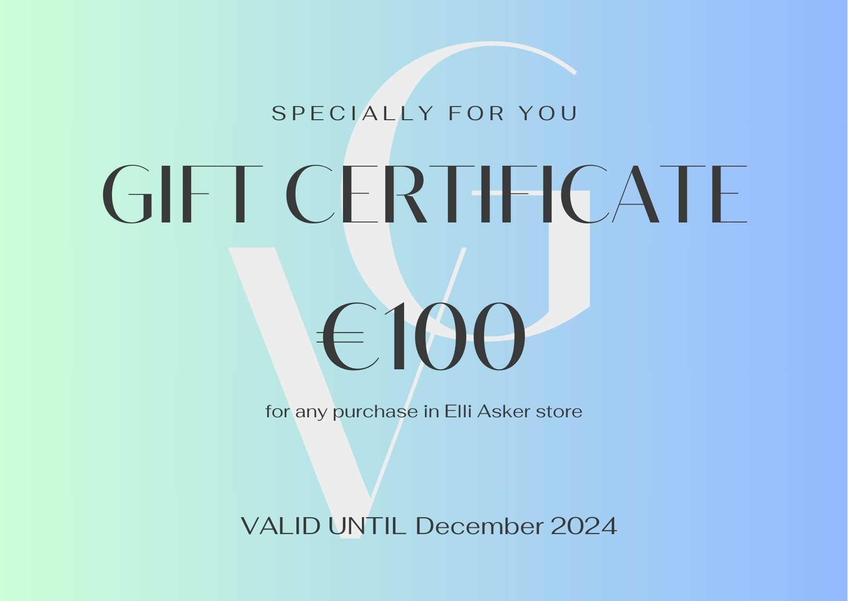 Gift Certificates