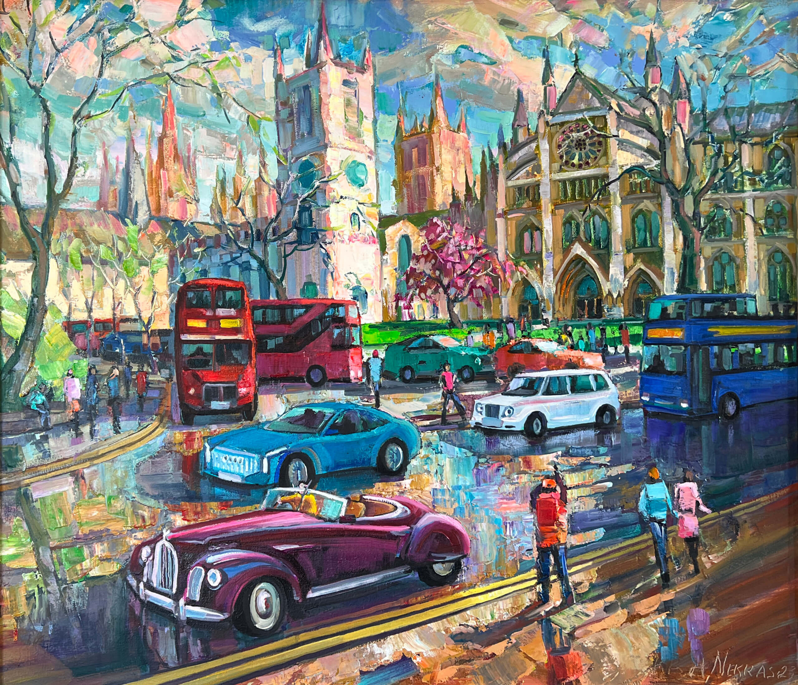 London. Andriy Nekrasov artist