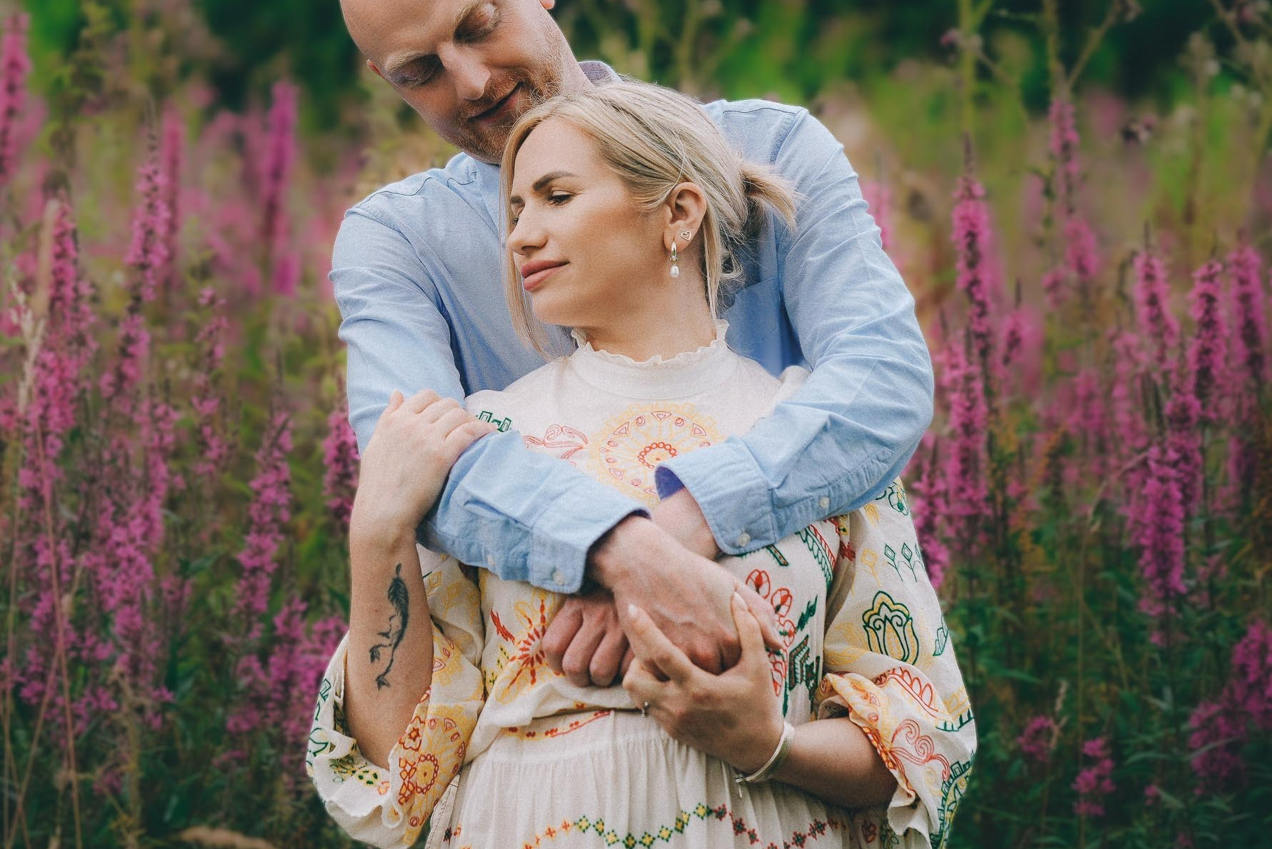Natural family photography session outdoors captured by family photographer in Solihull