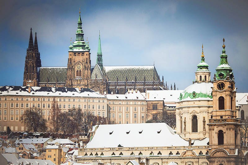 Helen & CY — Winter Pre-Wedding in Prague, Český Krumlov & Hluboká Castle