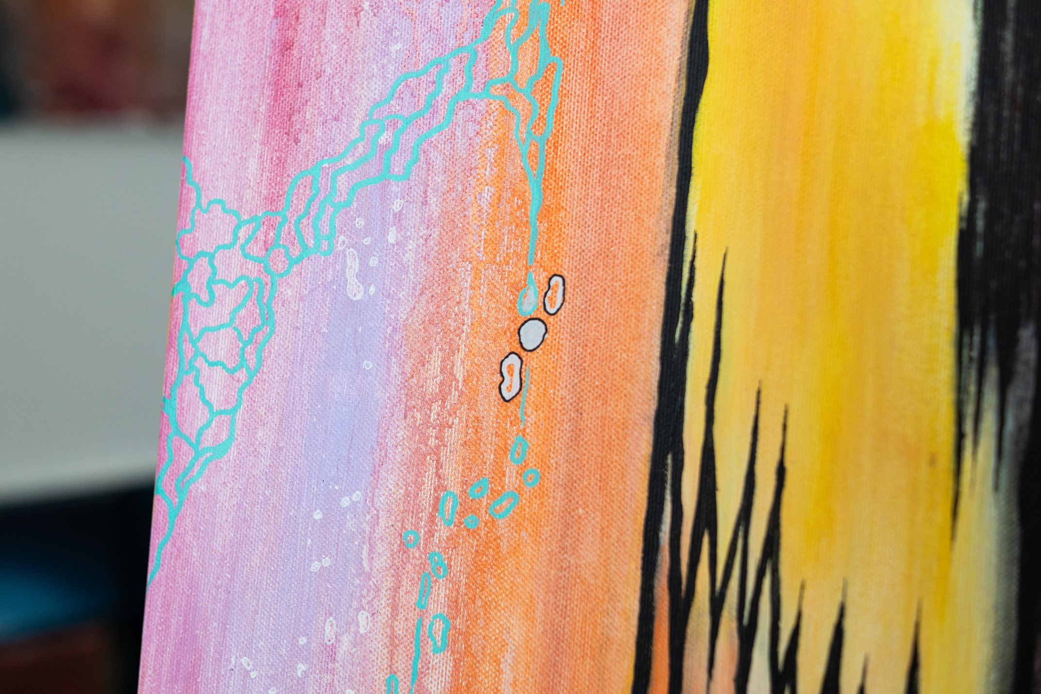 Oil painting, acrylic painting and art. Brand / Business Photographer & Coach Prague — Dana Lišková