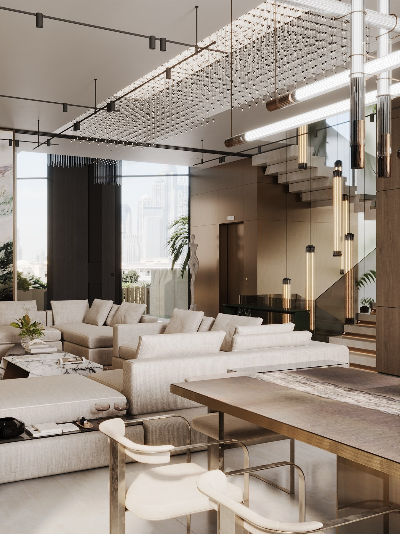 VILLA IN DUBAI HILLS. Interior Design | Alena Bulataya Design Buro