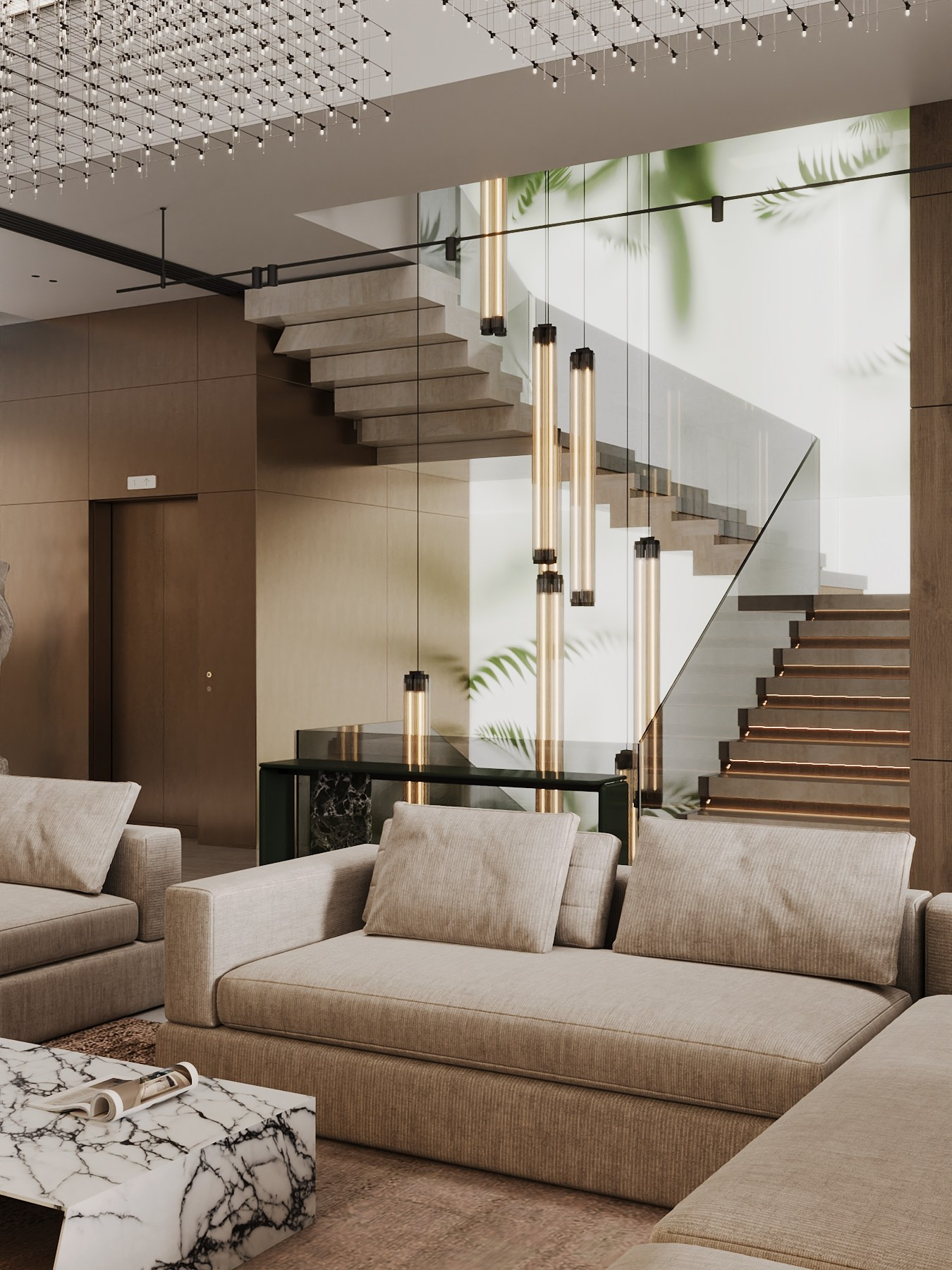VILLA IN DUBAI HILLS. Interior Design | Alena Bulataya Design Buro