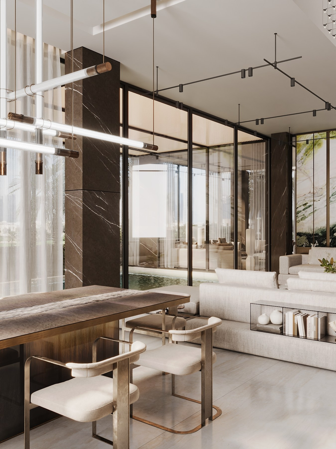 VILLA IN DUBAI HILLS. Interior Design | Alena Bulataya Design Buro