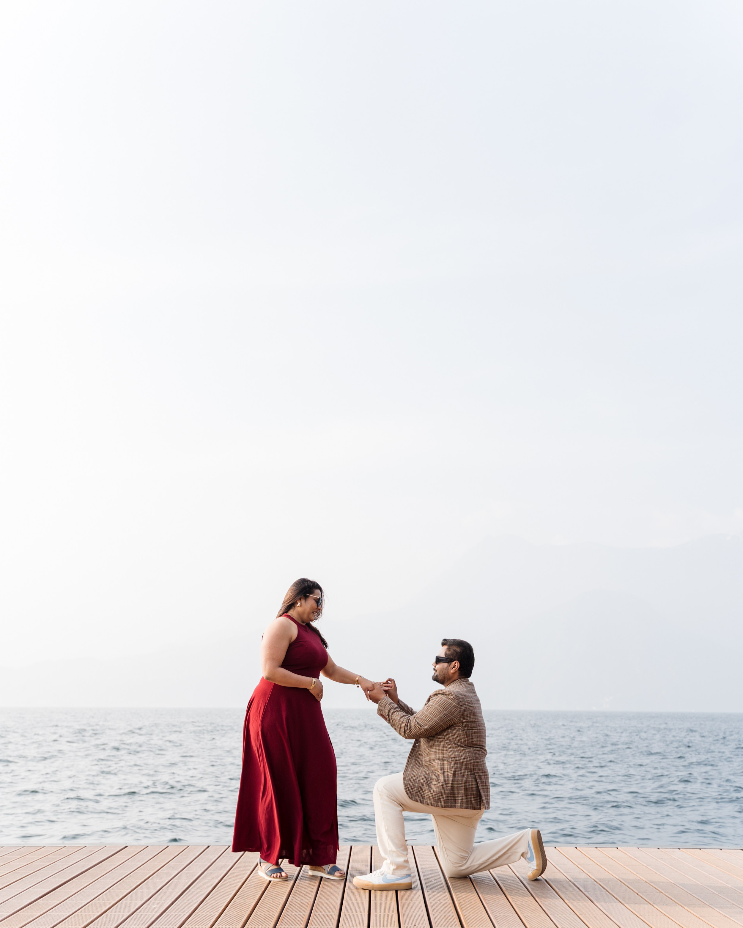 Lake Como Proposal Photographer | Surprise Proposals & Engagements
