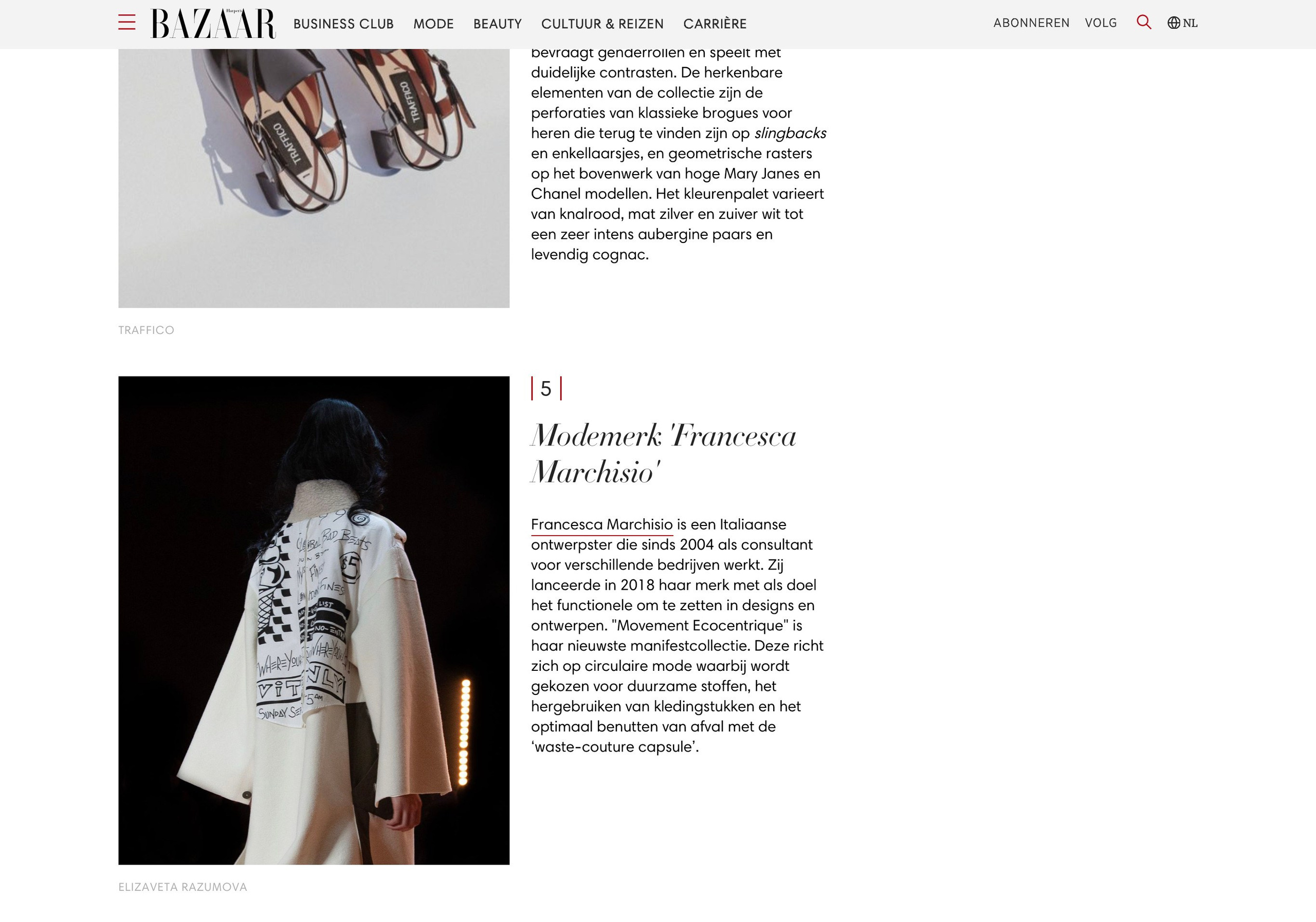 Featured in Harper’s Bazaar Netherlands: My Experience at Rome Fashion Week. Elizaveta Razumova | Fotografa Cinematica per Love Story, Matrimoni e Ritratti