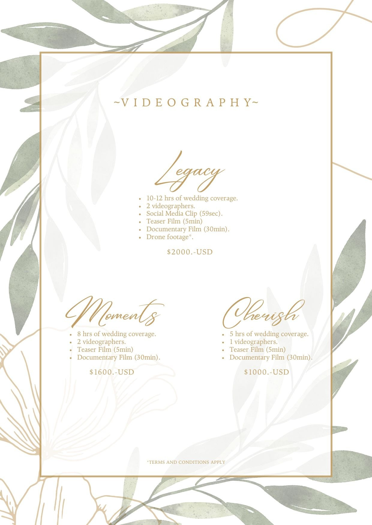 CLASSIC WEDDINGS PACKAGES. Destination wedding photographer based in Cancun and Riviera Maya with service worldwide