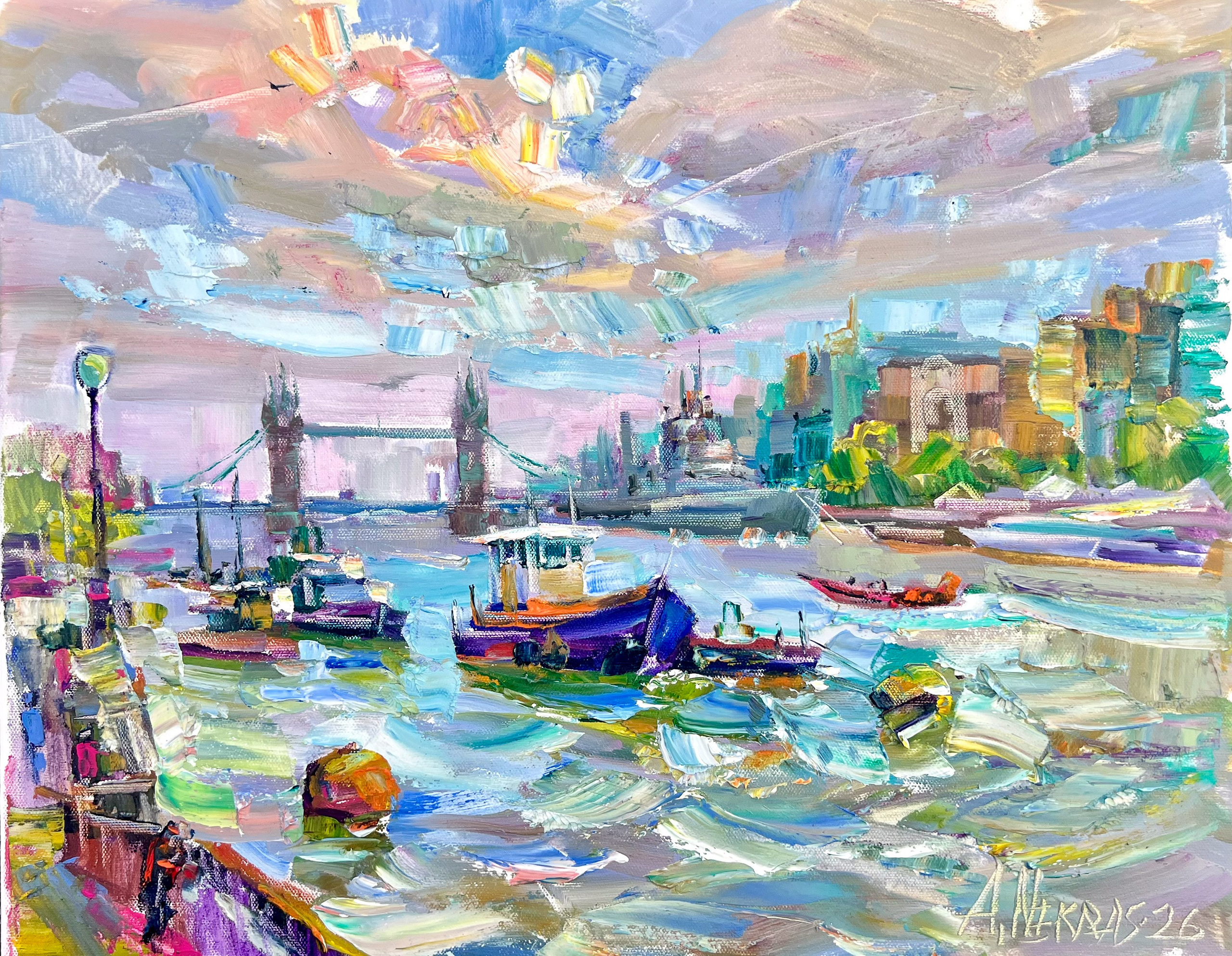 London. Andriy Nekrasov artist