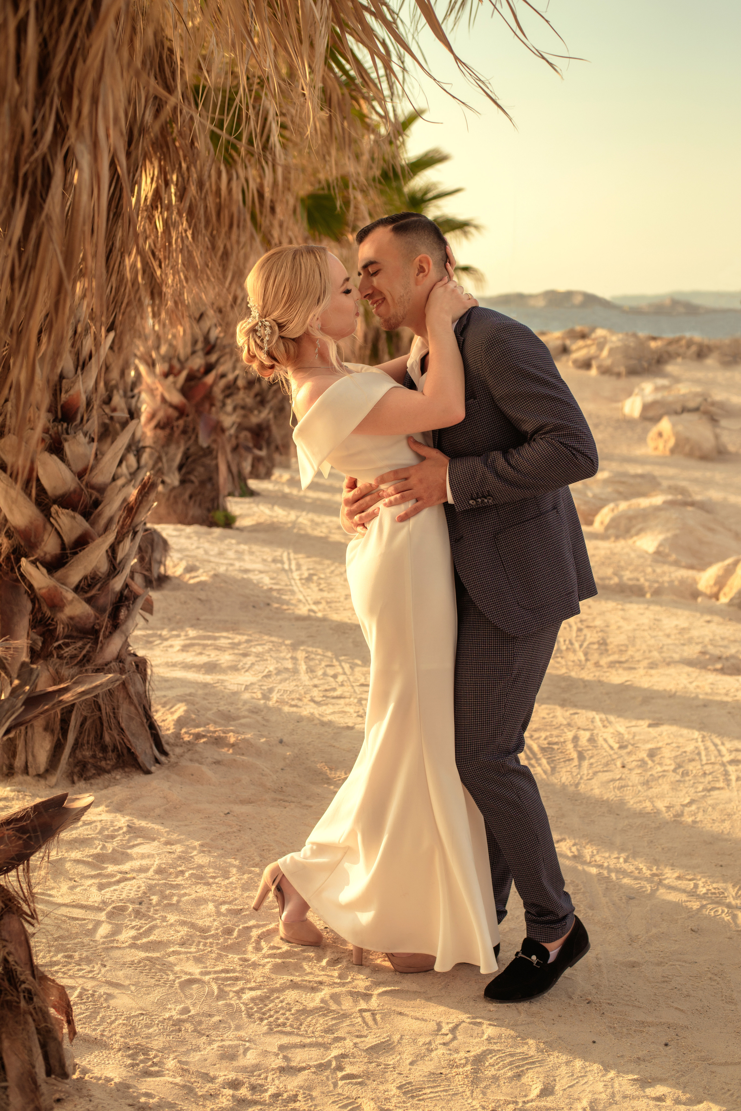 Свадебная фотосессия для Руслана и Анны. Марсель. Photographe de mariage et de famille à Marseille et Provence